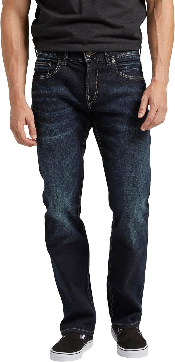 Men's Slim Fit Straight Leg Jeans
