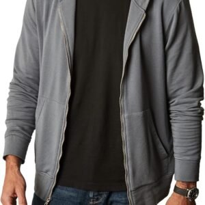 by  Long Sleeve Zip Up Hoodie