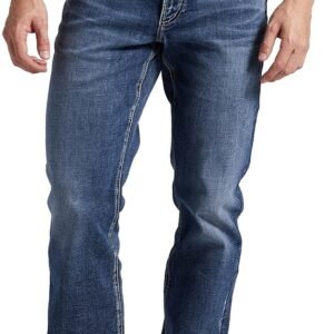 Men's  Athletic Fit Tapered Leg Jeans