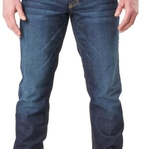 Men's  Slim Fit Jeans, Bar Tack Construction, Utility Pockets, Style 74465