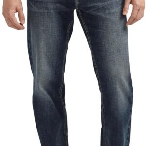 Men's  Classic Fit Straight Leg Jeans