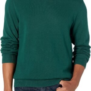 Men Crewneck Sweater, 100% Cotton, Big & Tall Options Available